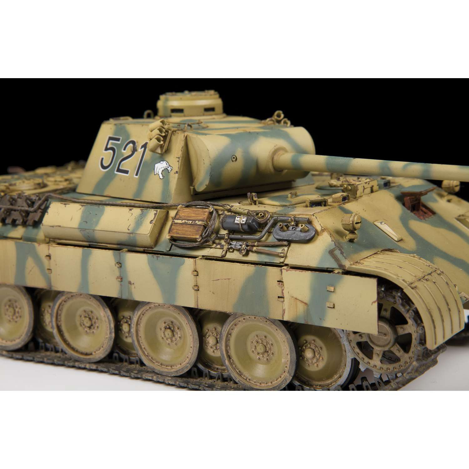 Модель для сборки Звезда Немецкий танк Т-V Пантера 3678 - фото 4