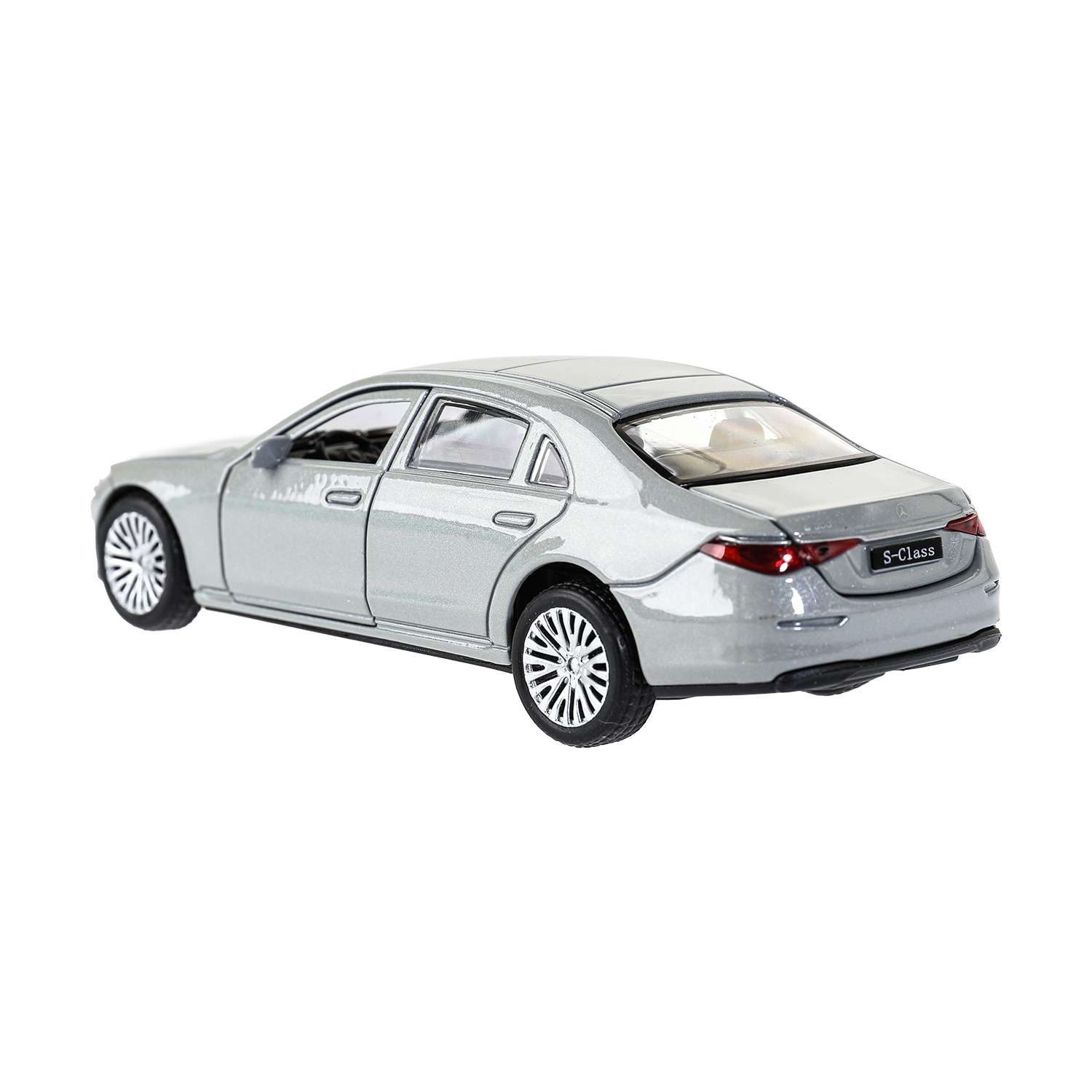 Автомобиль Huada Toys Mercedes Benz серебряный 380544 - фото 9
