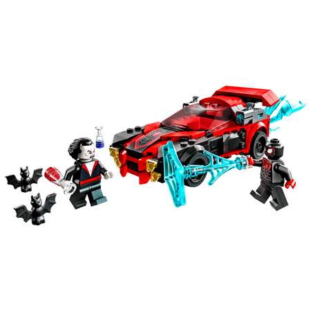 Конструктор детский LEGO Marvel Майлз Моралес против Морбиуса 76244