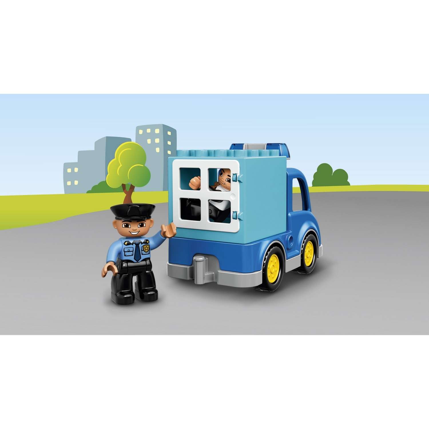 Конструктор LEGO DUPLO Town Полицейский патруль (10809) - фото 5