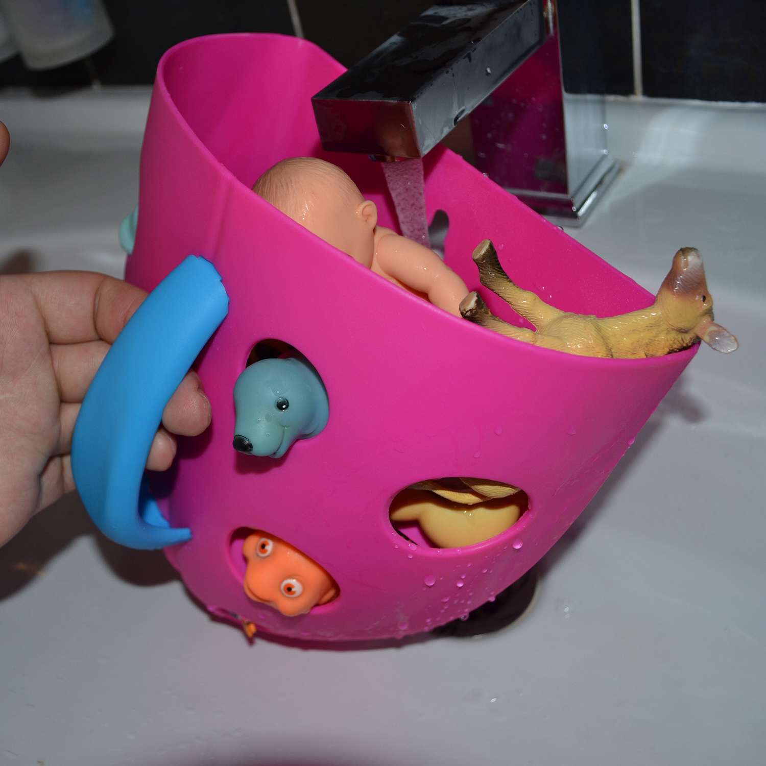 Органайзер для игрушек ROXY-KIDS в ванную 3 расцветки в ассортименте - фото 25