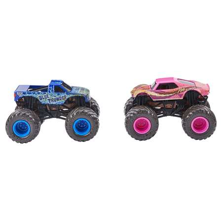 Машинка Monster Jam 1:64 2шт BlueThunderVFullCharge 6044943/20128652