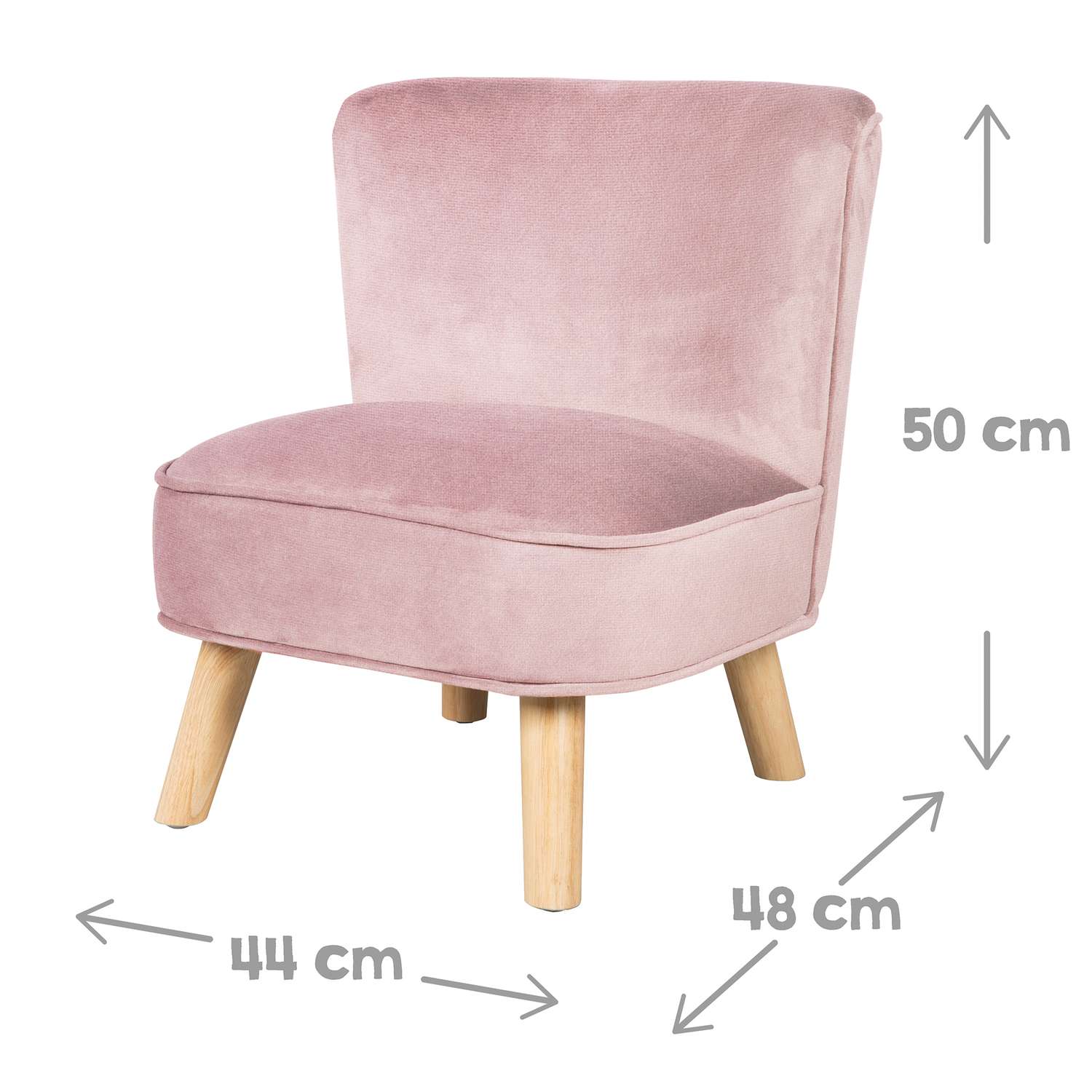 Кресло детское Roba розовое Lil - фото 11