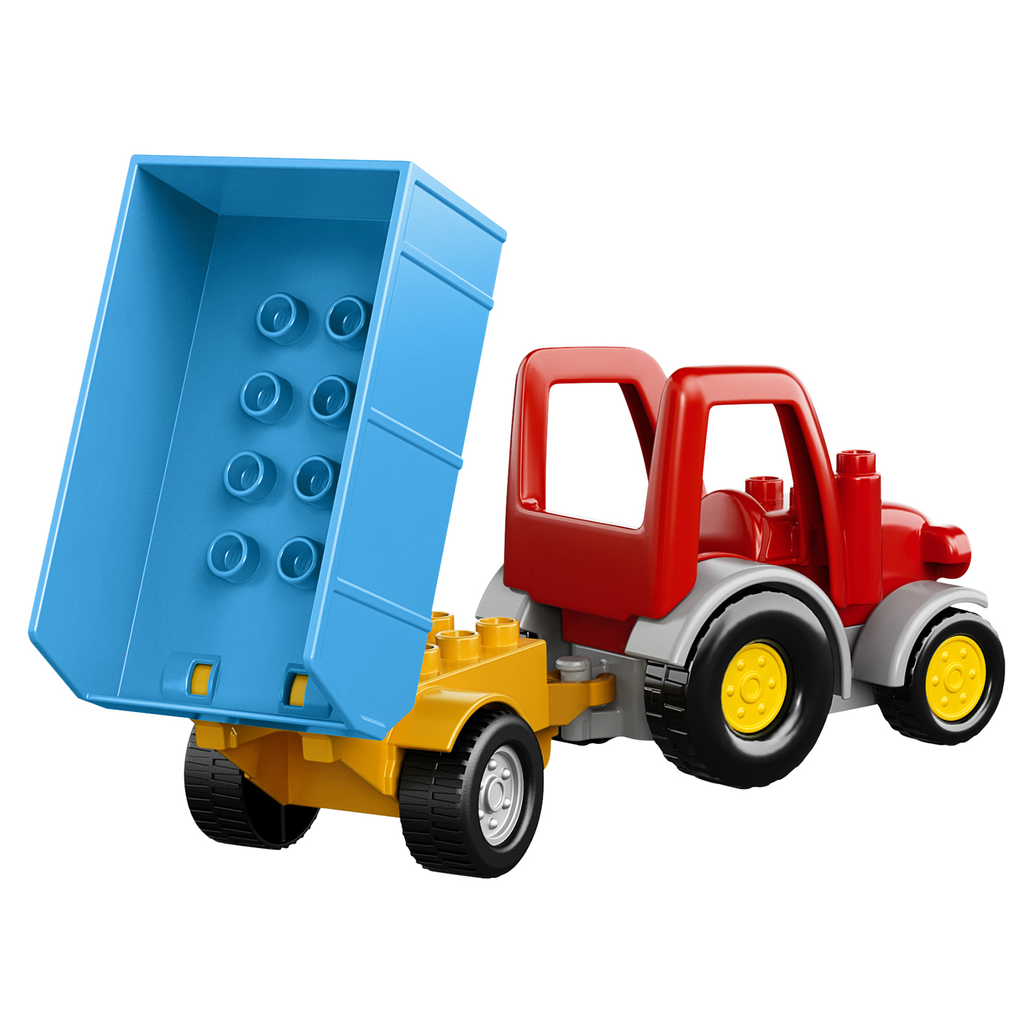 Конструктор LEGO DUPLO Сельскохозяйственный трактор блочный - фото 10