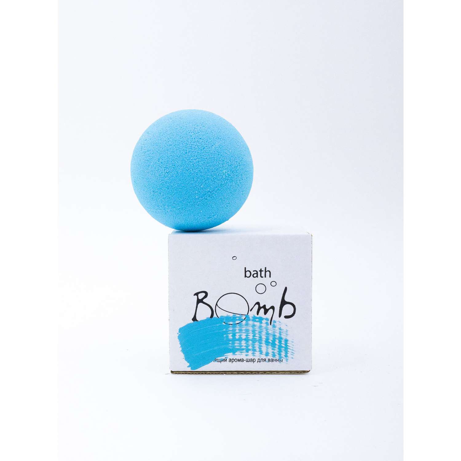 Бомбочка для ванной Finn Lux Большой голубой шар - фото 1