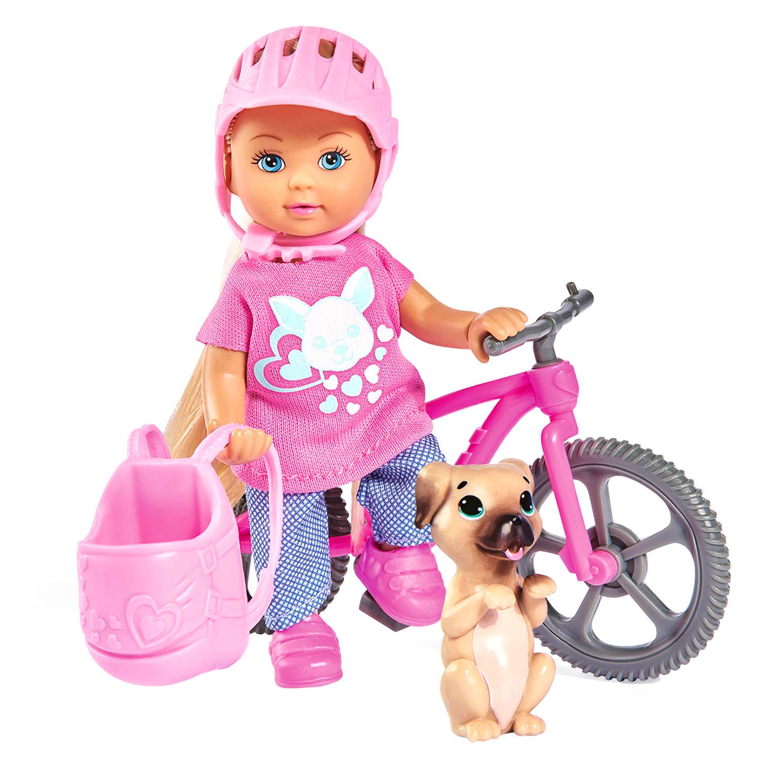 Кукла Evi Simba на велопрогулке с собачкой 5733273 5733273 - фото 1