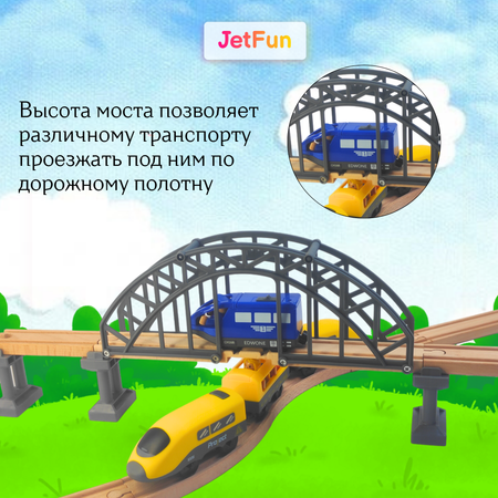 Крестовой мост для железной дороги