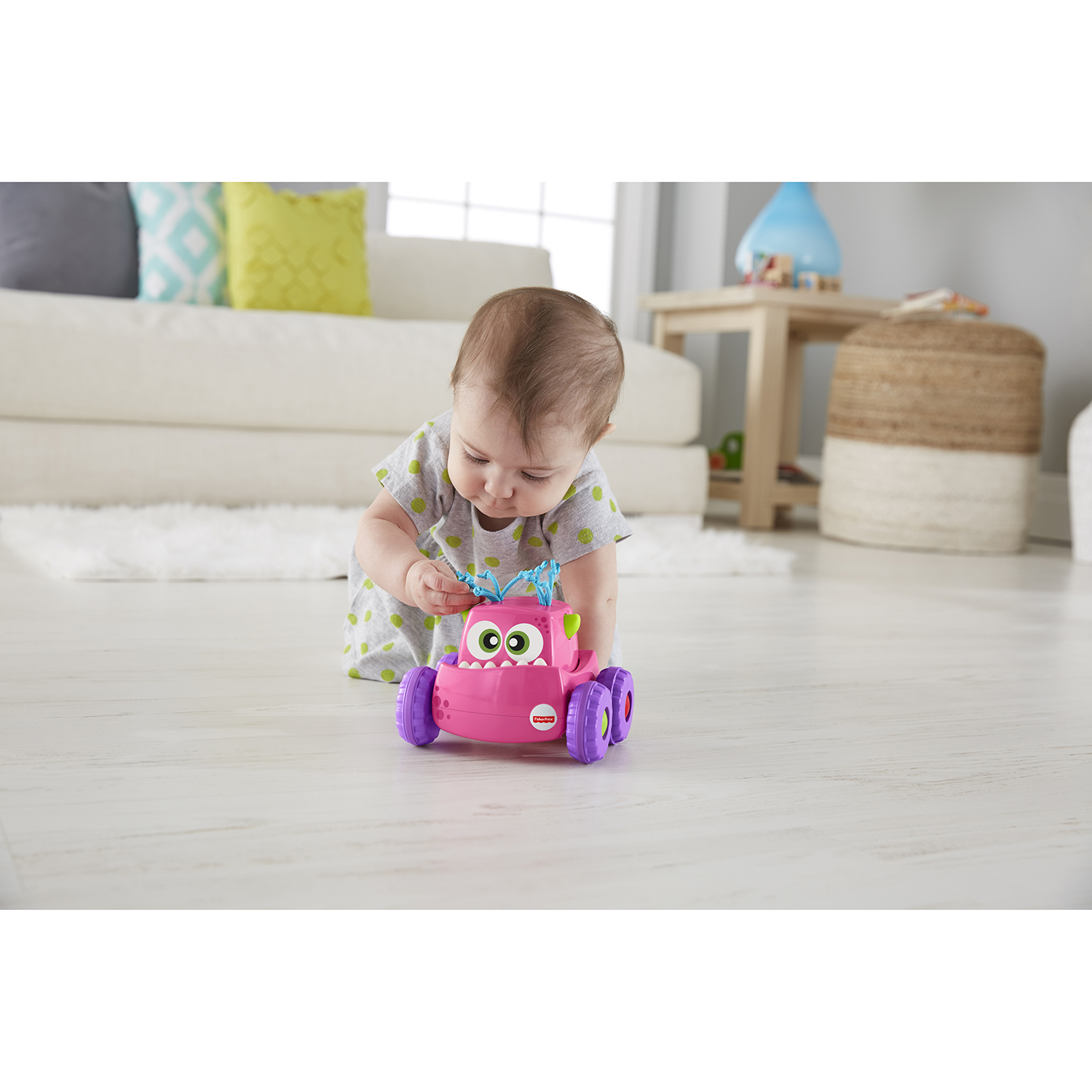 Игрушка Fisher Price Monster Розовая DRG14 - фото 8