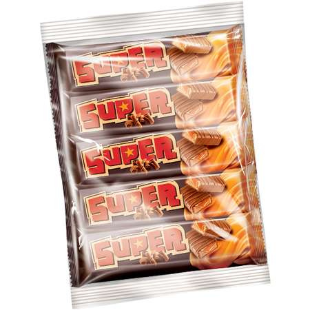 Батончик шоколадный Super 40г*5шт