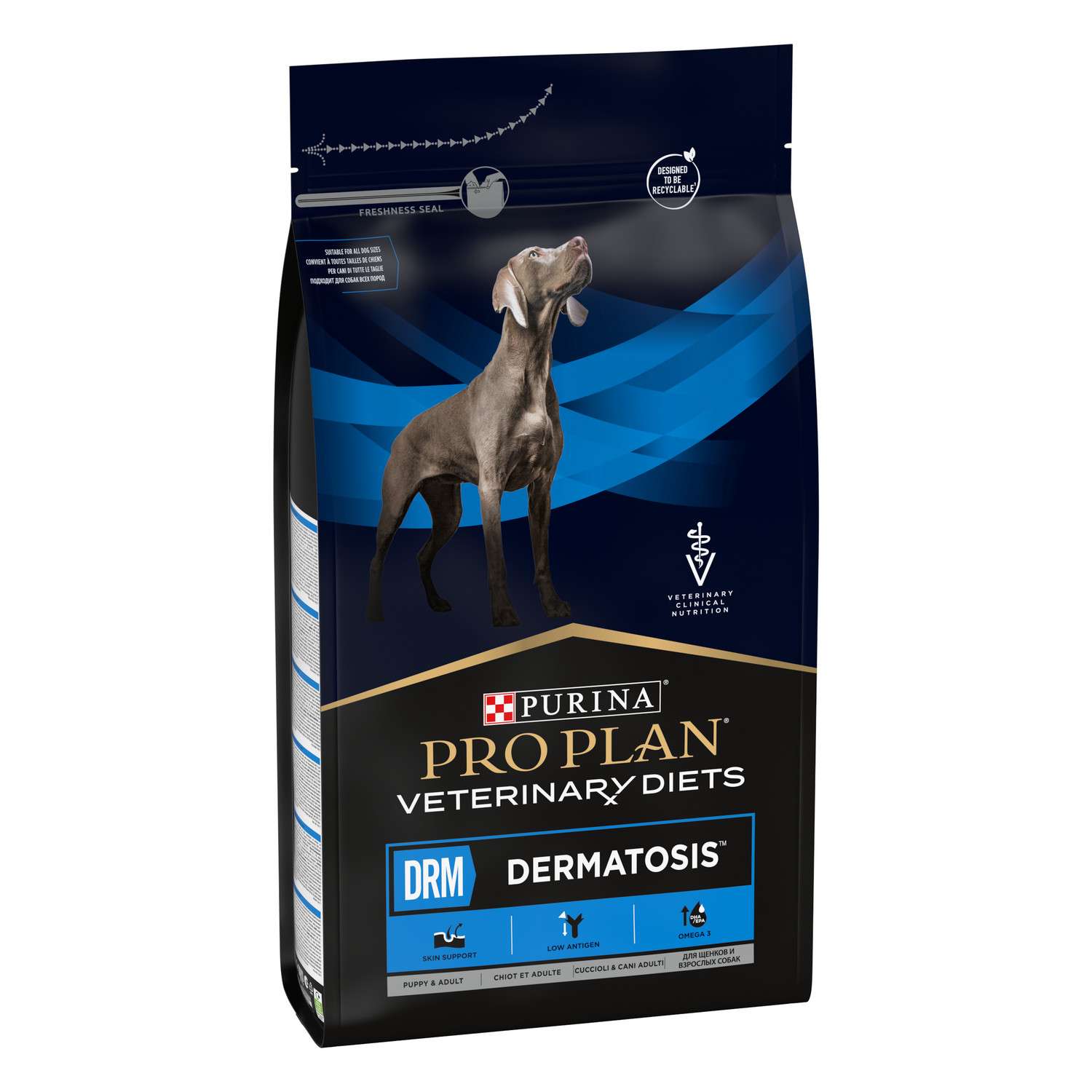 Корм для собак Purina Pro Plan Veterinary diets DRM при дерматозах 3кг - фото 4