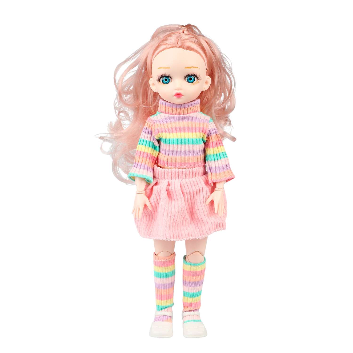 Комплект одежды для куклы Little Mania розовый CDLM001-PI - фото 2