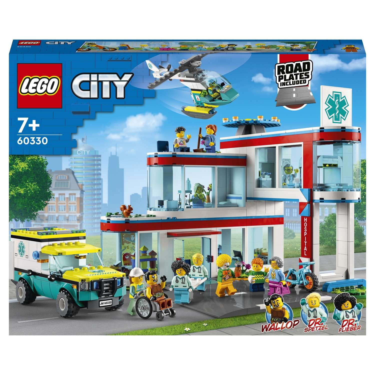 Конструктор LEGO My City Больница 60330 - фото 2