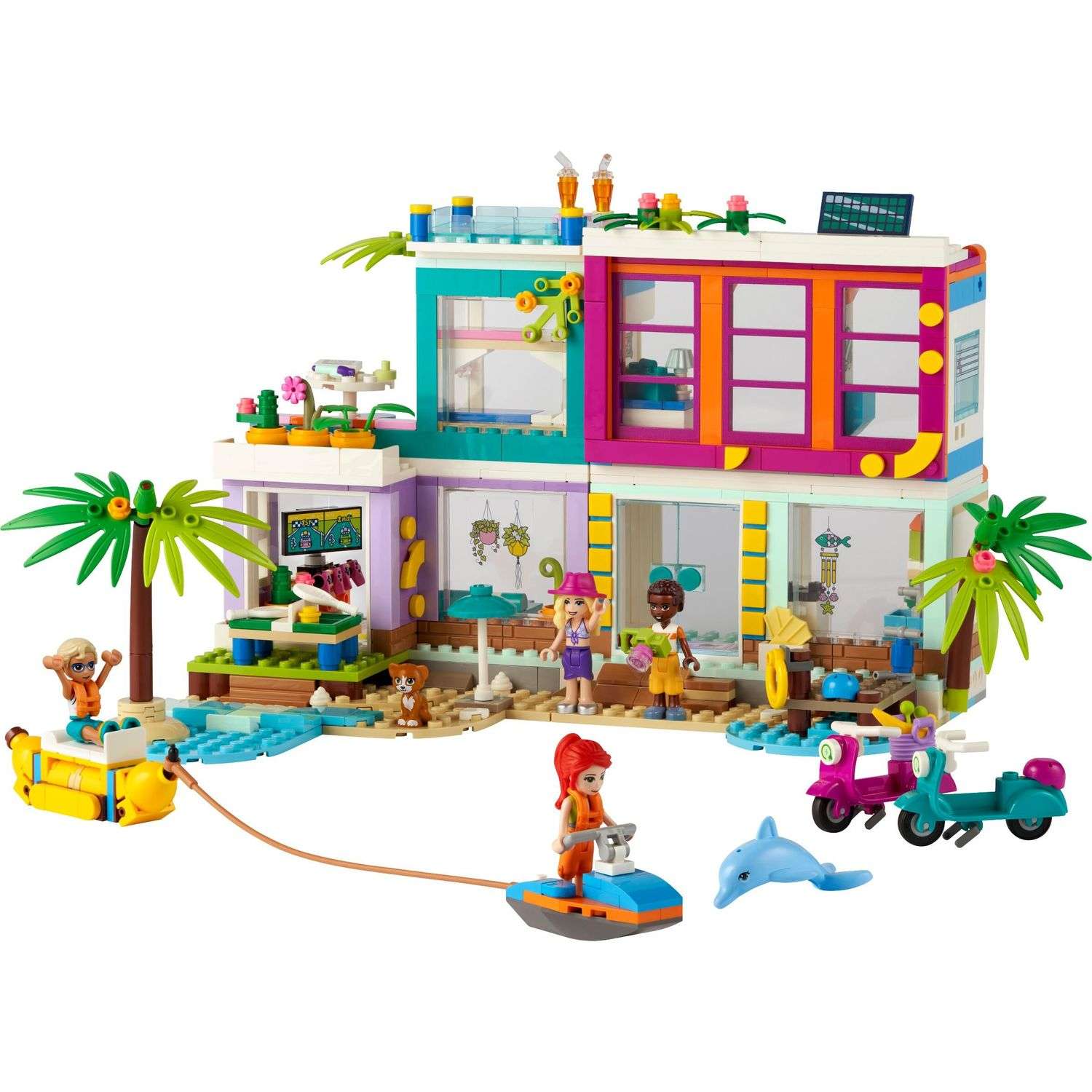 Конструктор LEGO Friends Пляжный дом для отдыха 41709 - фото 2