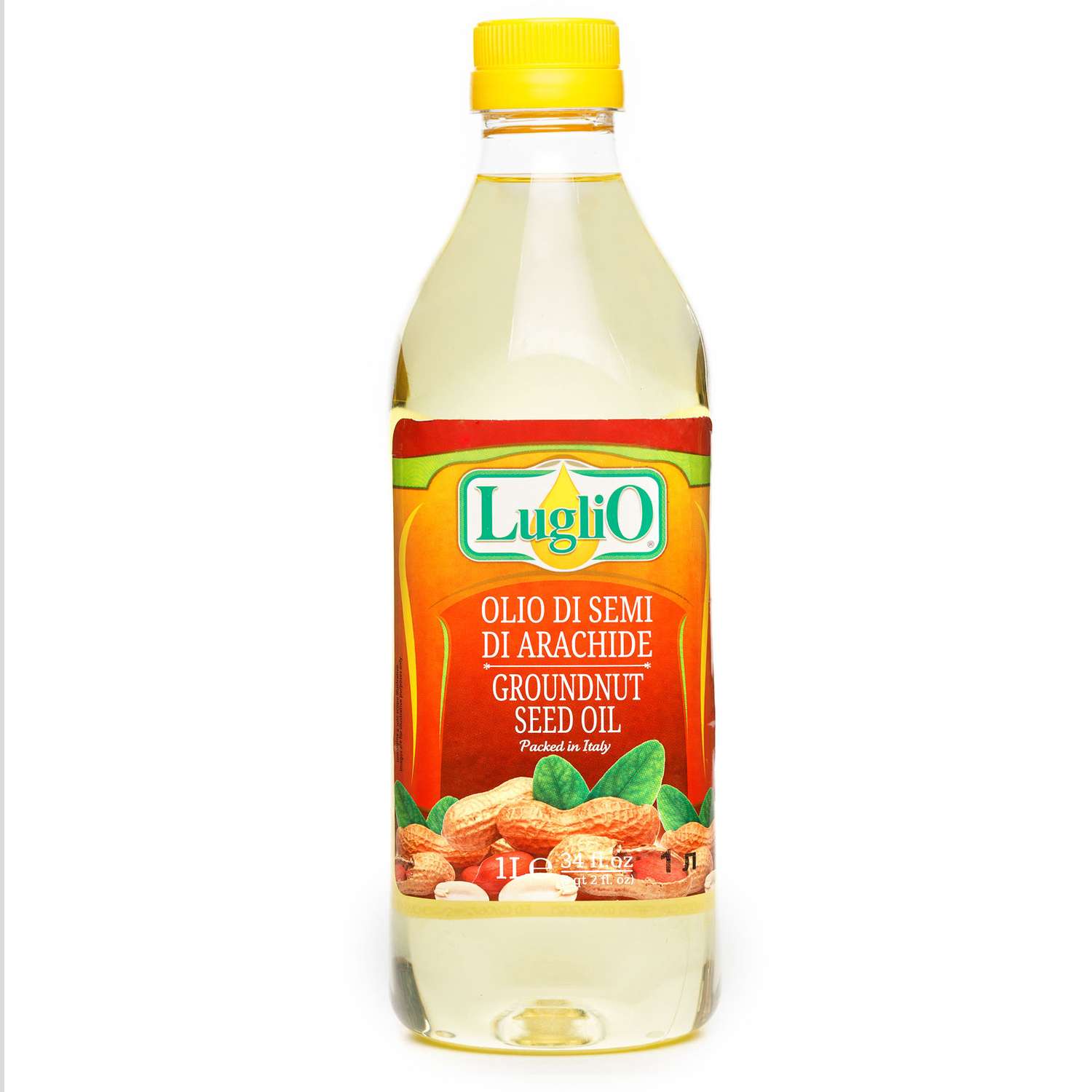 Масло арахисовое LugliO 1 литр - фото 1