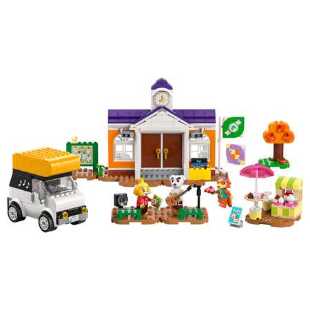 Конструктор LEGO Animal Crossing Концерт КК в Плазе