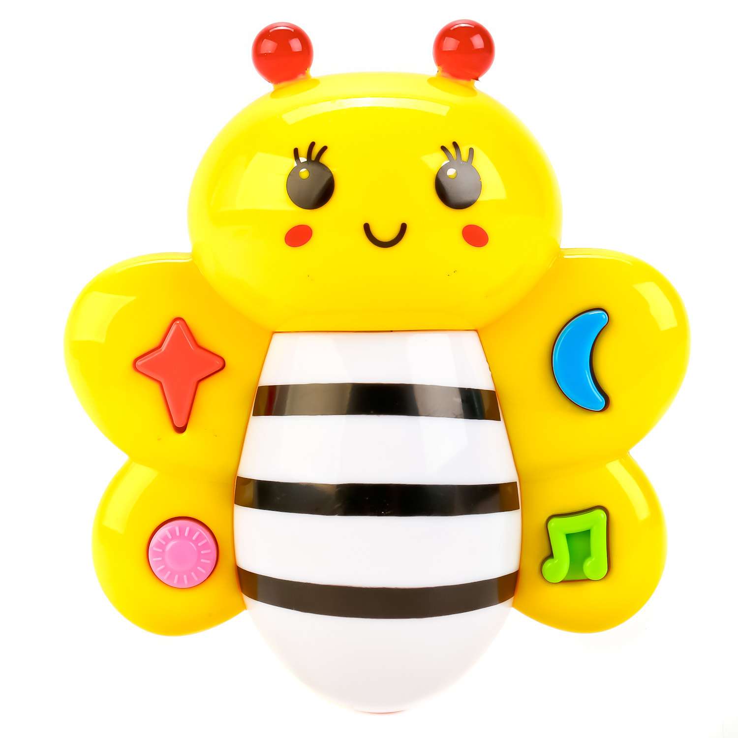 Погремушка УМка Музыкальная пчелка со световыми и звуковыми эффектами - фото 1