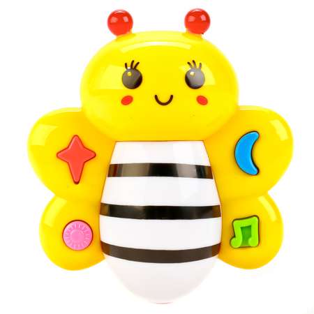 Погремушка УМка Музыкальная пчелка со световыми и звуковыми эффектами