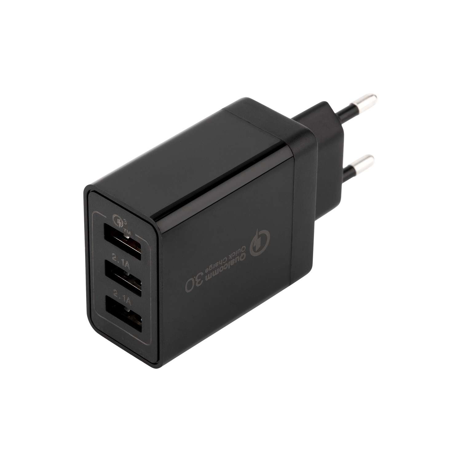 Зарядное устройство REXANT 3 USB 30В черное - фото 1
