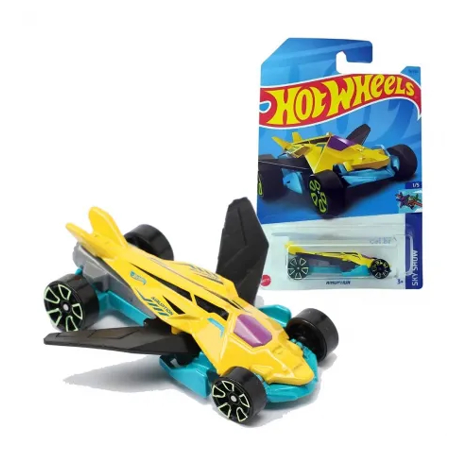 Болид Hot Wheels airuption 1:64 без механизмов 5785-A19-HKK51 - фото 3