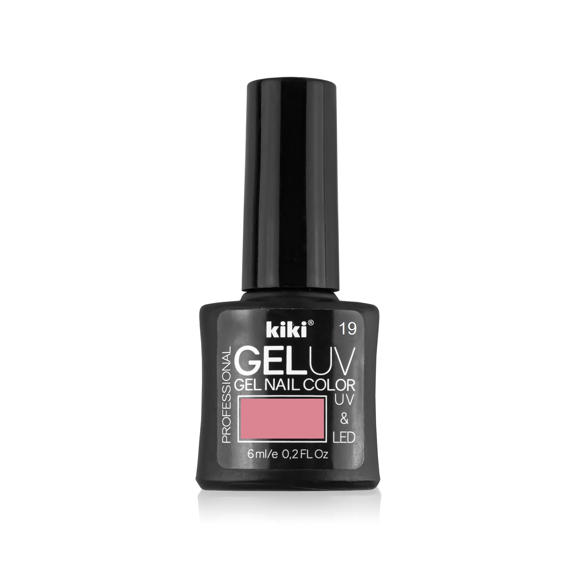 Гель-лак для ногтей Kiki GEL UV LED 19 розовая карамель - фото 1