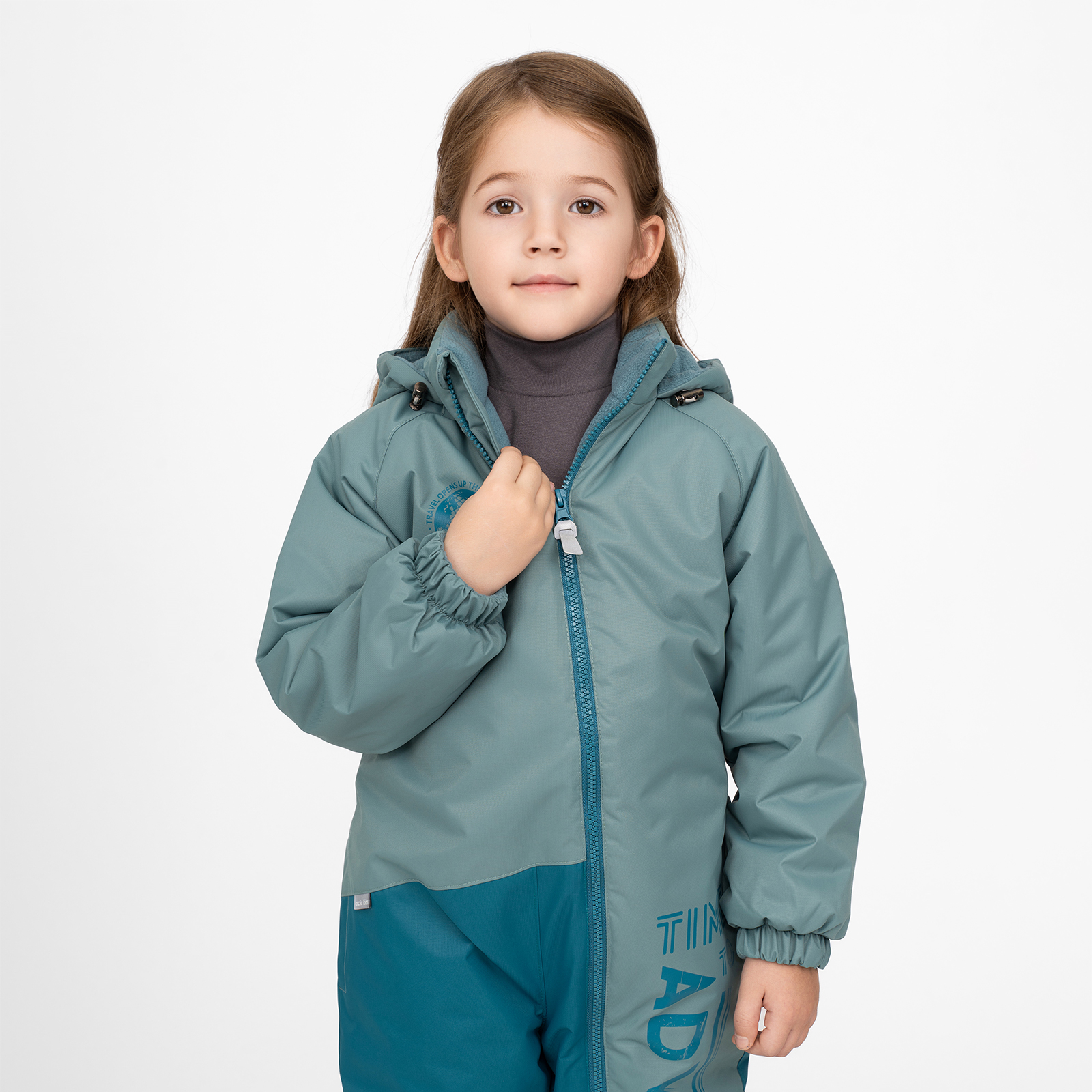 Комбинезон Arctic kids 30-038 изумруд - фото 3