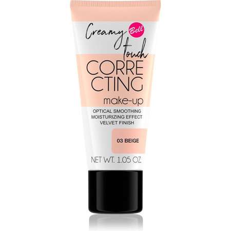 Тональный крем Bell Creamy touch correcting make-up тон 03 с эффектом увлажнения и разглаживания
