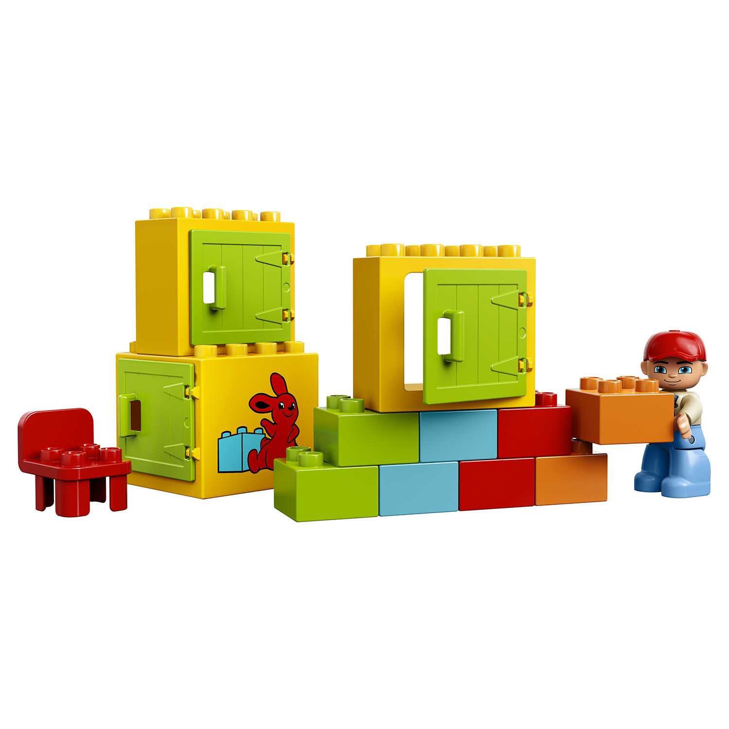 Конструктор LEGO DUPLO Town Желтый грузовик (10601) - фото 4