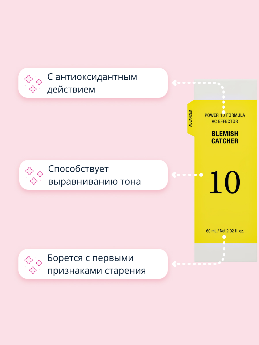 Сыворотка для лица Its Skin Power 10 formula vc тонизирующая и для сияния кожи 60 мл - фото 3