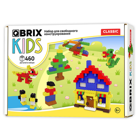 Конструктор Qbrix Kids Classic 30010