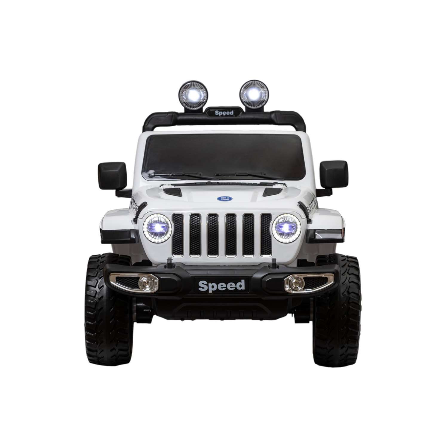 Электромобиль TOYLAND Джип Jeep Rubicon 5016 белый - фото 1