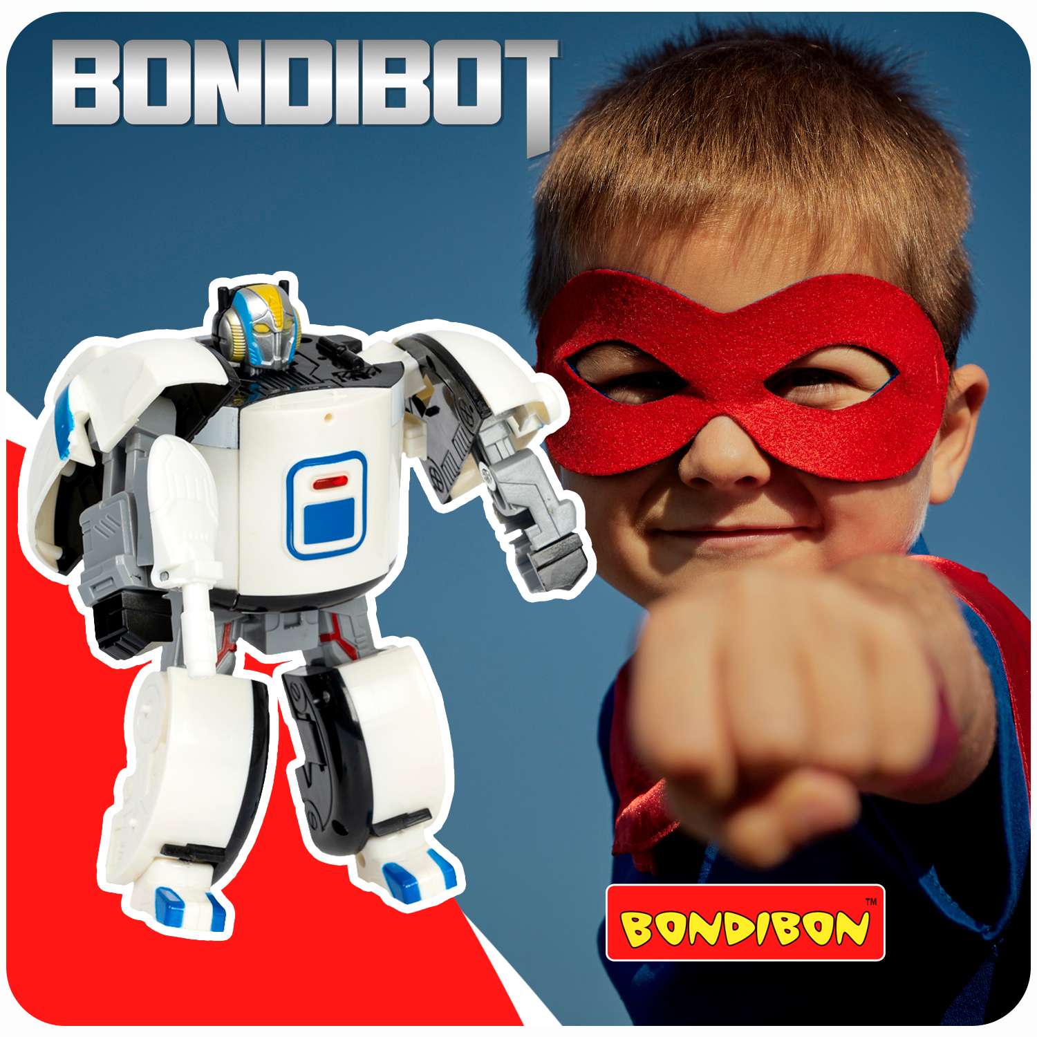 Трансформер BONDIBON BONDIBOT 2в1 робот- мультиварка белого цвета - фото 11