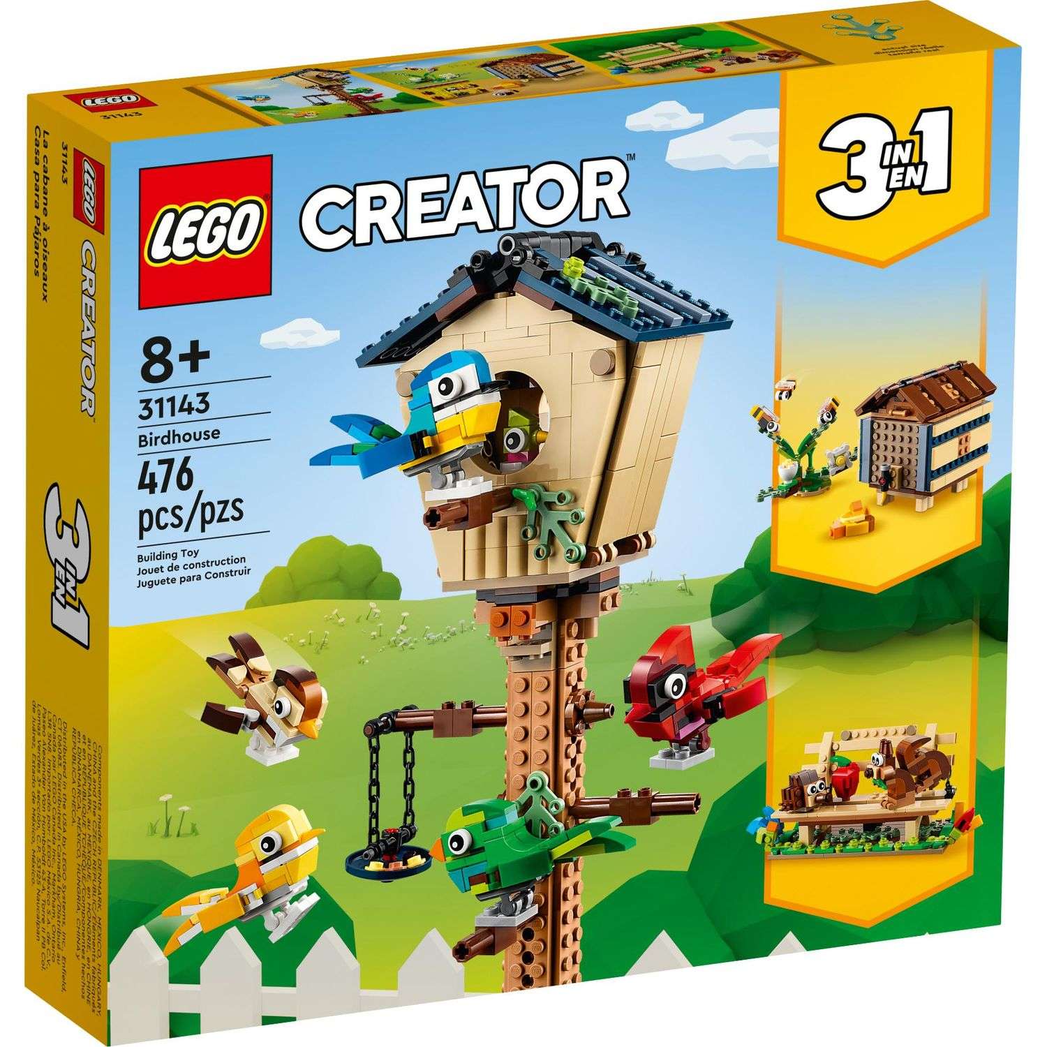 Конструктор LEGO Creator Birdhouse 31143 - фото 1