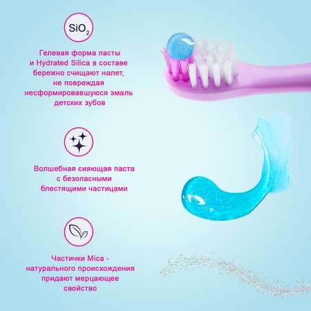 Набор зубная паста Clean-baby 3-6 лет 50мл Жевательная резинка 2шт