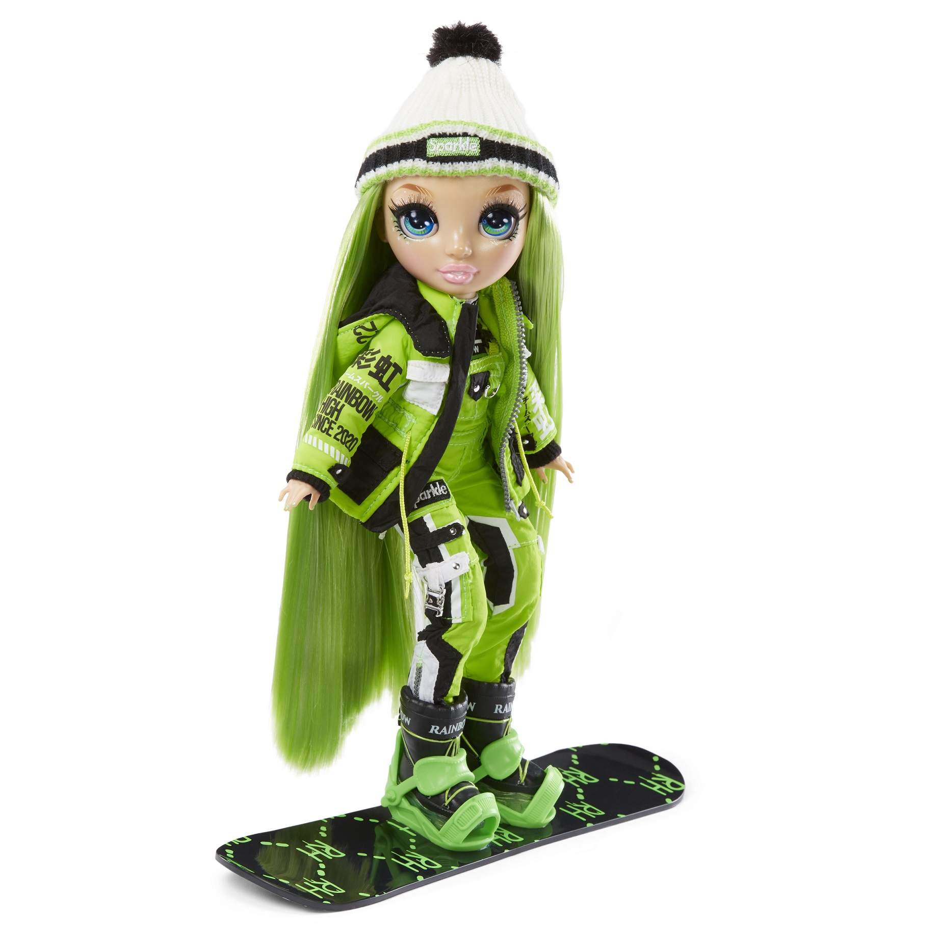 Кукла Rainbow High Winter Break Fashion Doll- Jade Hunter Green 574781 - фото 3