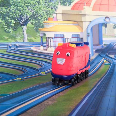 Набор Chuggington паровозик Джекман с гаражом