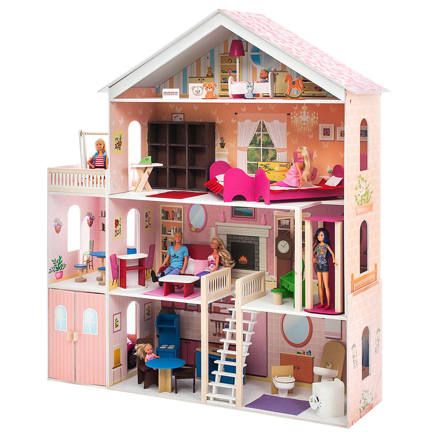 Кукольный домик PAREMO Брижит с мебелью 2021-PR3 - фото 3