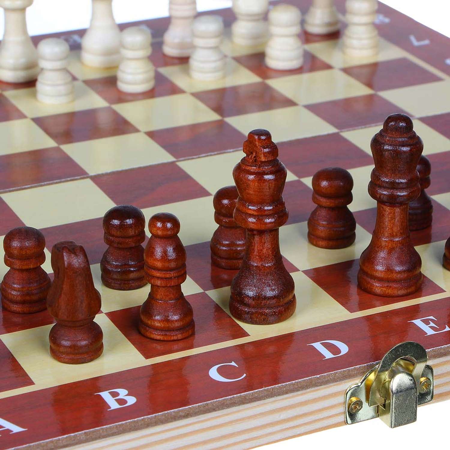 Настольная игра РЫЖИЙ Шахматы 29х29 см - фото 5