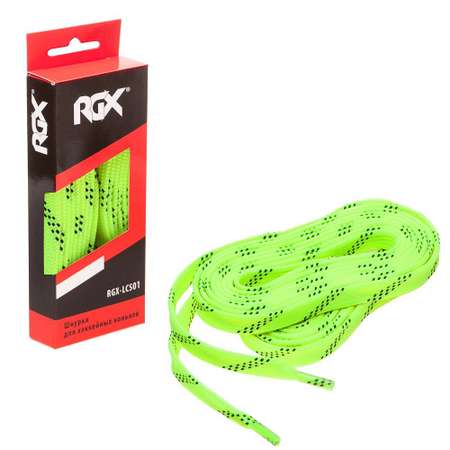 Шнурки RGX RGX-LCS01 182 см Neon Yellow