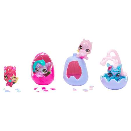 Набор фигурок Hatchimals S10 Блестящие малыши (Cюрприз) 4шт 6060650