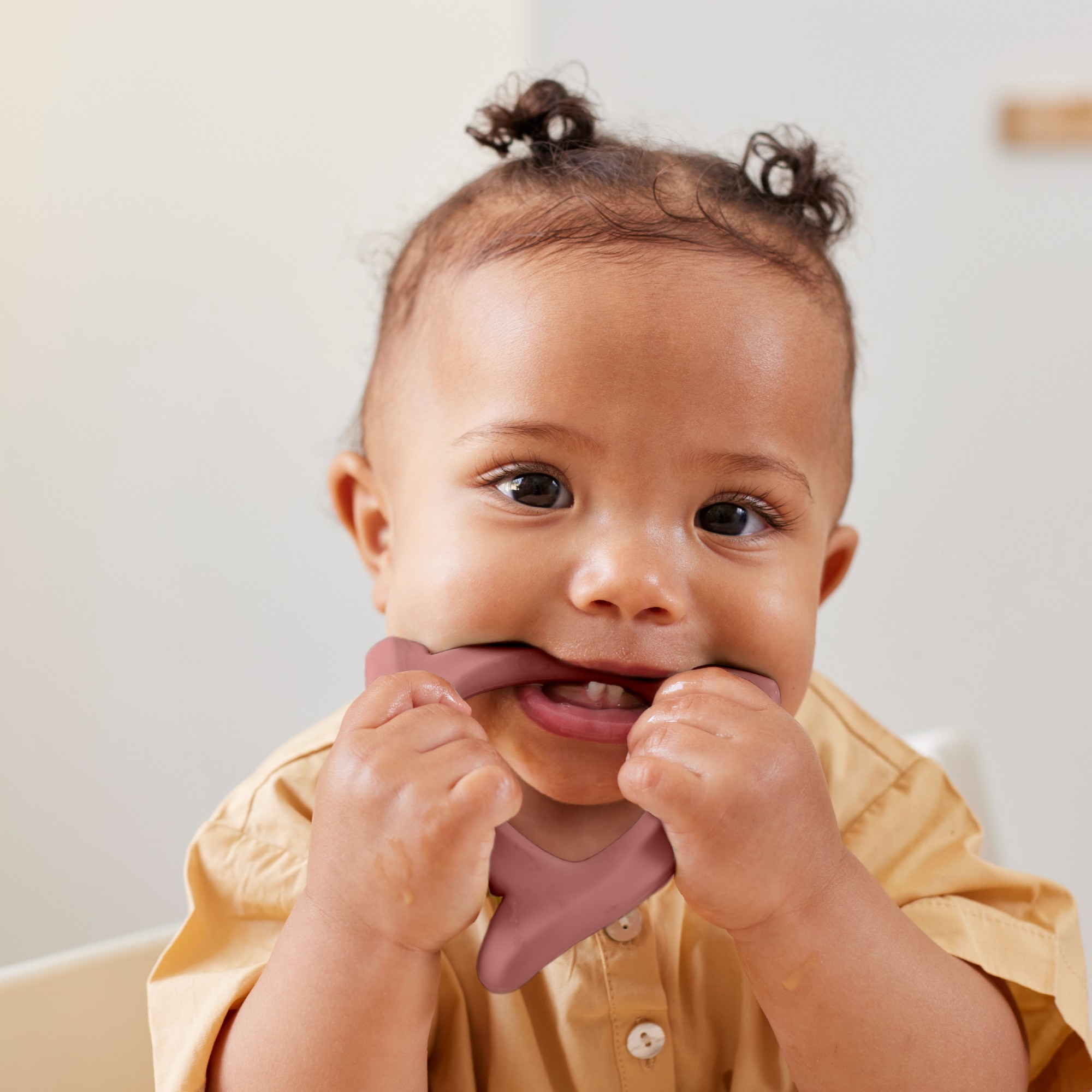 Прорезыватель Everyday Baby силиконовый терракотовый - фото 8