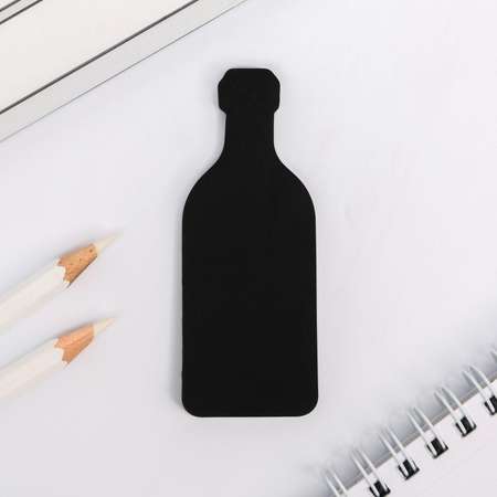 Блок ArtFox с липким слоем черные «Вино»