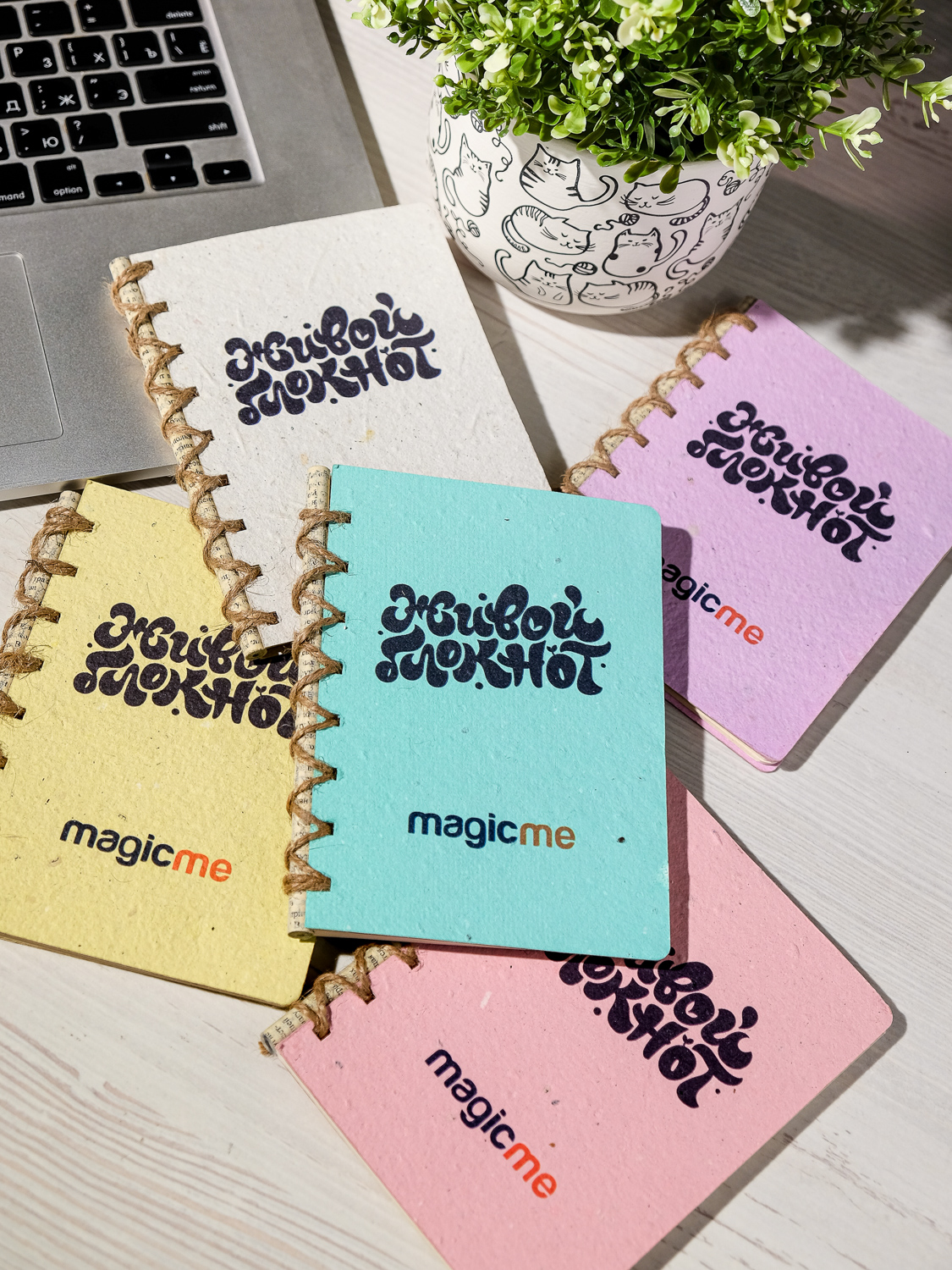 Живой блокнот magicme Слоновая кость - фото 5