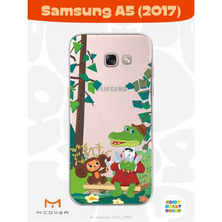 Силиконовый чехол Mcover для смартфона Samsung A5 (2017) Союзмультфильм Пятьсот эскимо