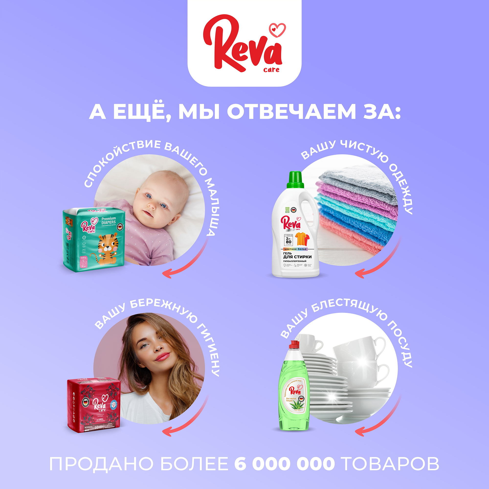 Средство для мытья посуды Reva Care антибактериальное Dishwash с ароматом Лаванда Шалфей 5 л - фото 12