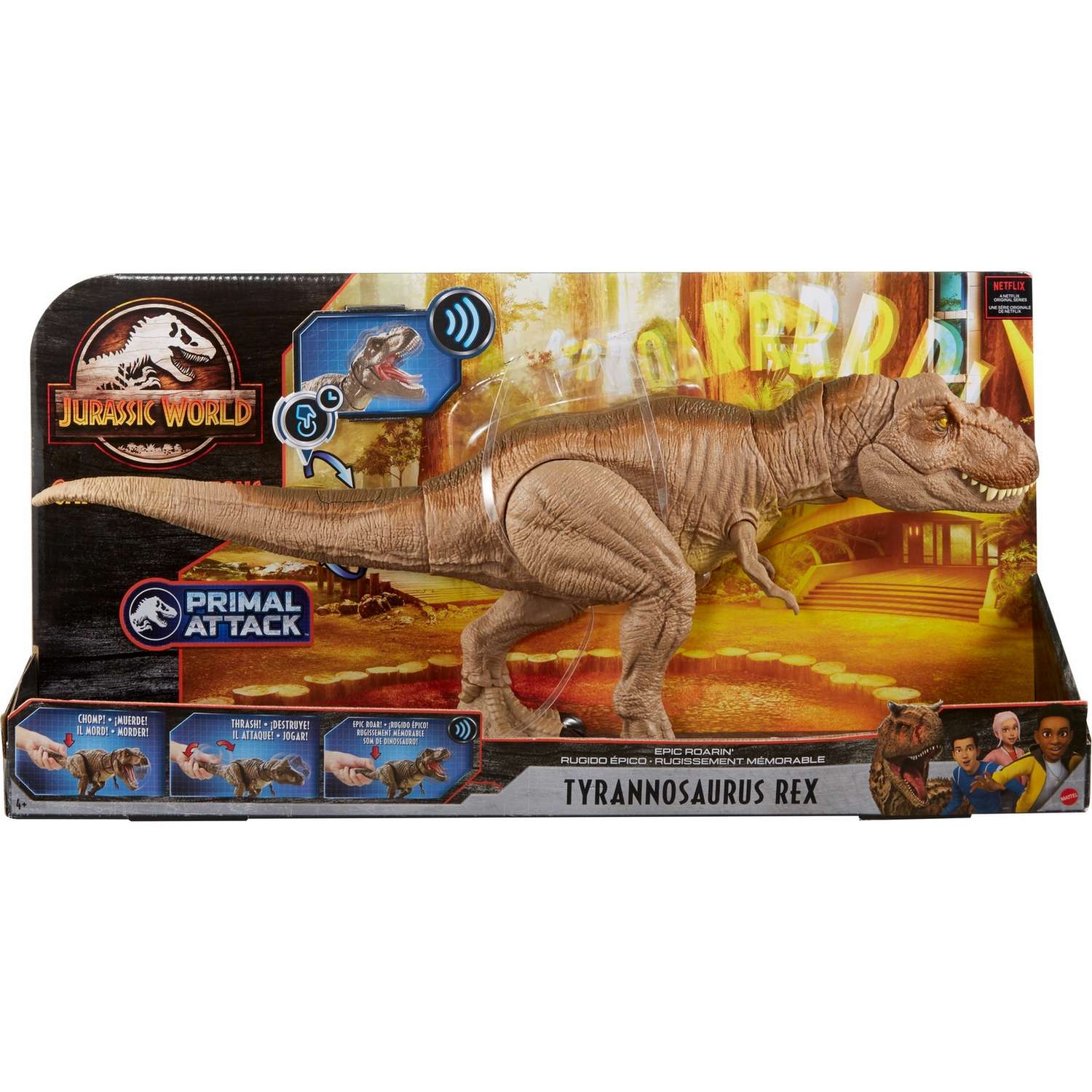 Фигурка Jurassic World Рычащий Ти-Рекс GJT60 - фото 2