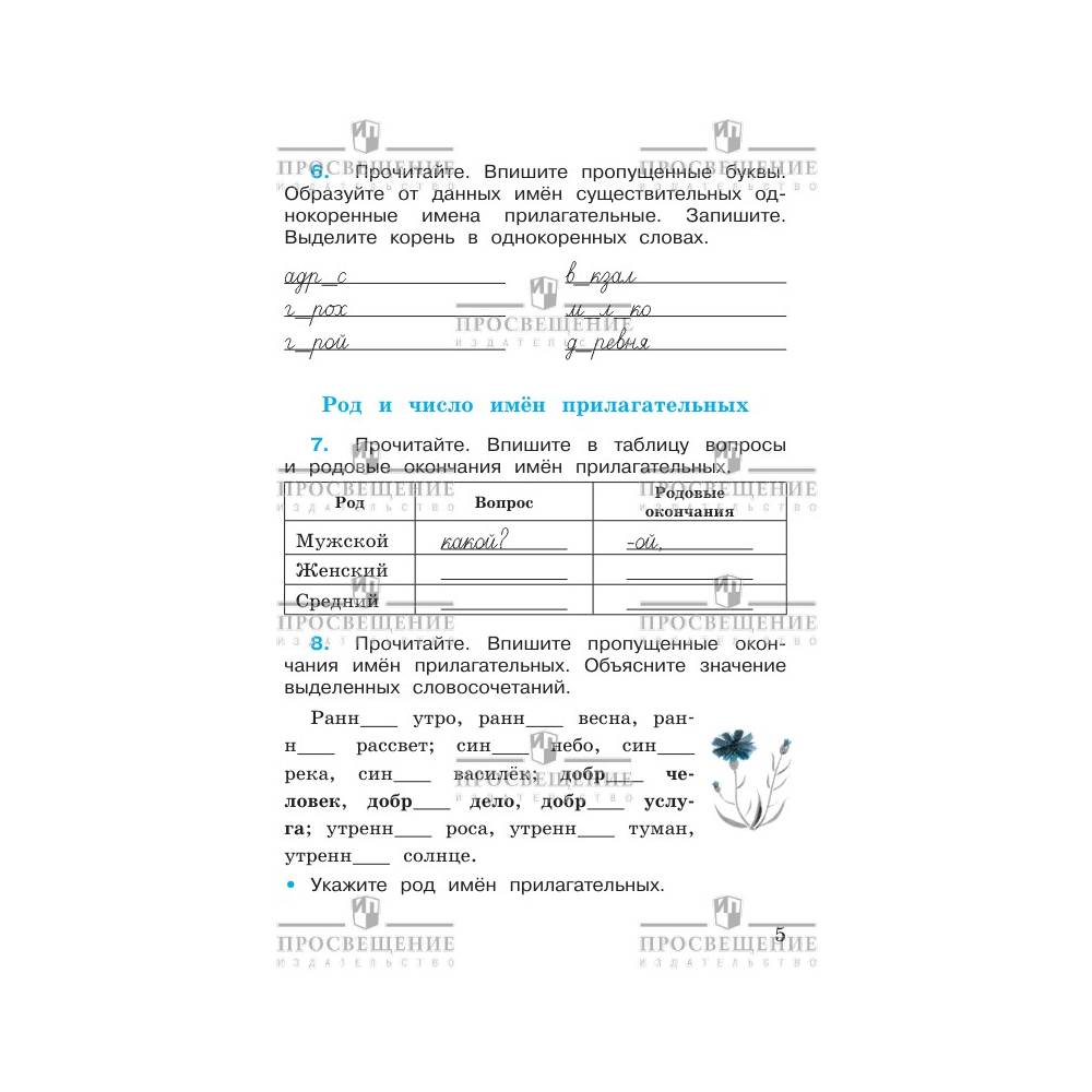 Рабочие тетради Просвещение Русский язык 4 класс В 2-х ч Ч 2 купить по цене  369 ₽ в интернет-магазине Детский мир