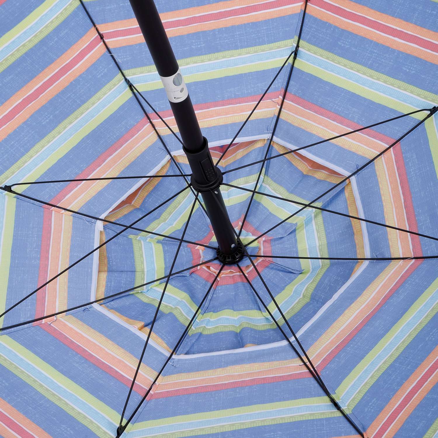 Зонт BABY STYLE 200-8G/синий/принт/полоса - фото 3