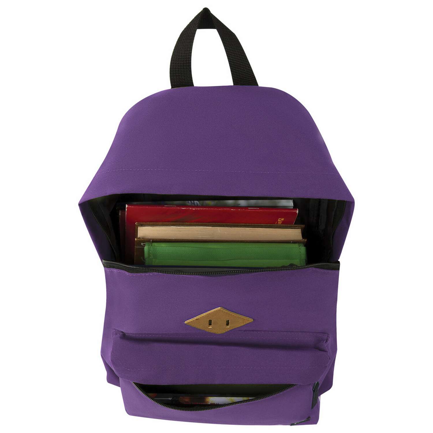 Рюкзак Brauberg Универсальный сити-формат один тон фиолетовый - фото 15
