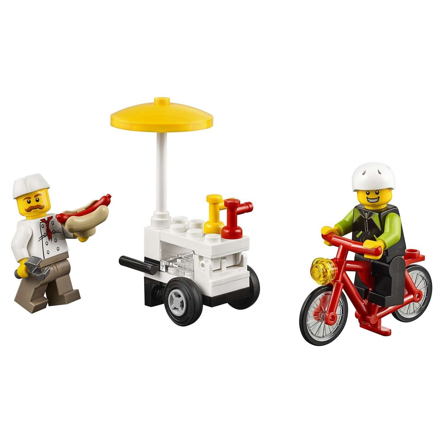 Конструктор LEGO City Town Праздник в парке — жители LEGO City (60134) - фото 12