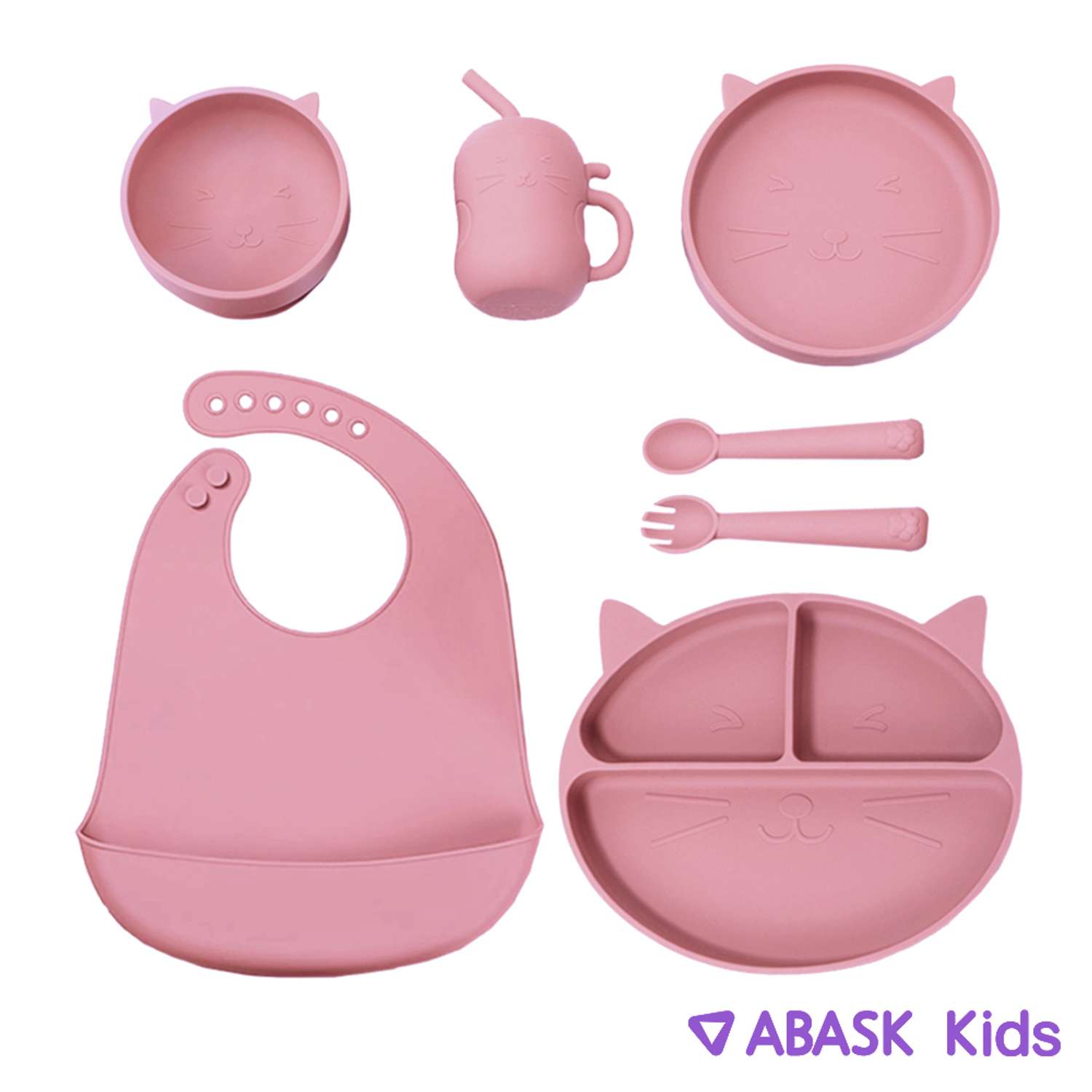 Набор детской посуды ABASK STRAWBERRYSM 7 предметов - фото 1